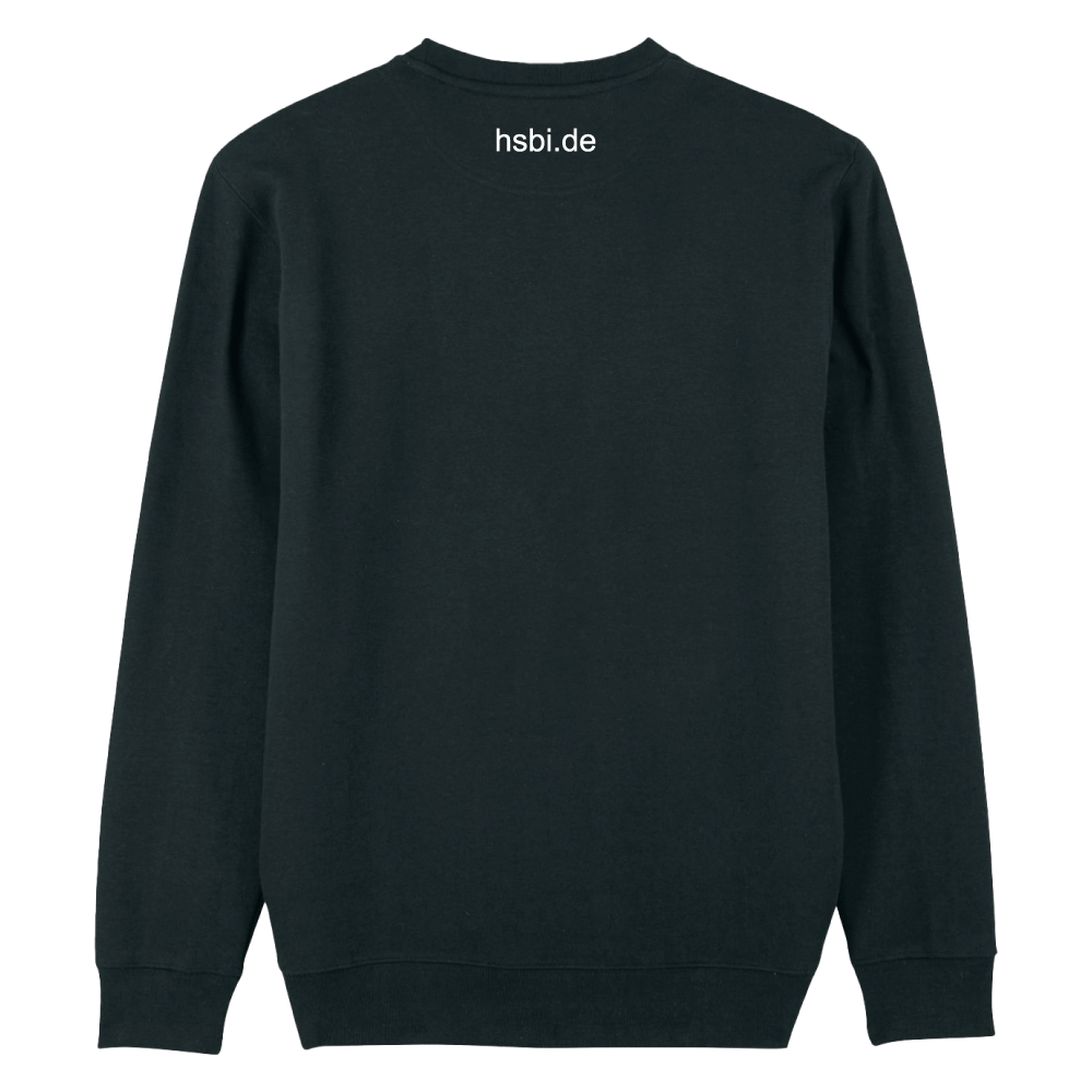 Sweatshirt unisex, schwarz
