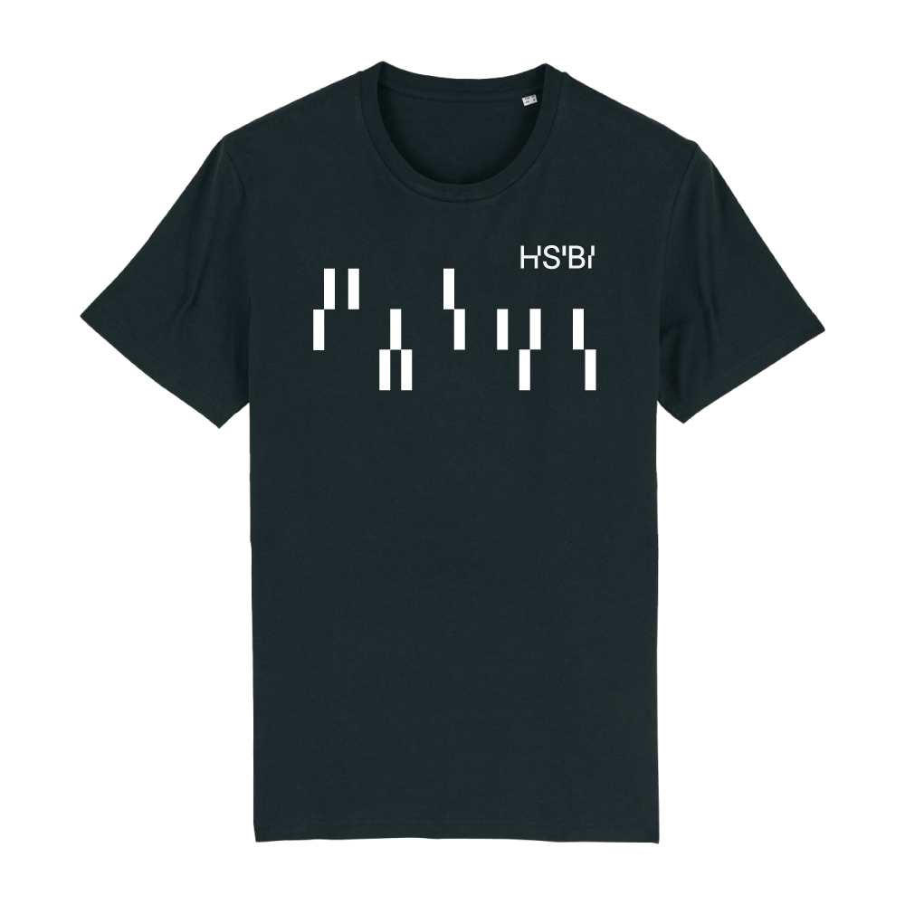 T-Shirt unisex, schwarz